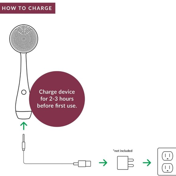 PMD Clean Body - Smart Body Cleansing Device With Silicone Brush - Picture 4 of 12
